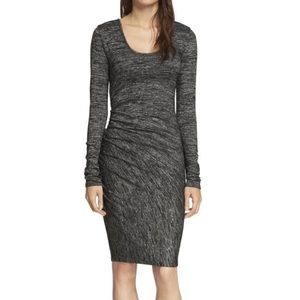 Rag & Bone Black Heather Twist Dress.  Small. New with tags.